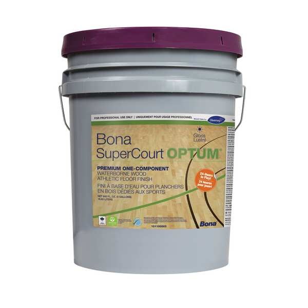 Floor Finish, High Gloss, 5 gal, Bucket