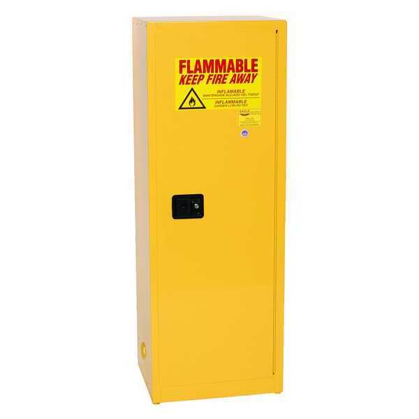 Flammable Liquid Safety Cabinet, Yellow