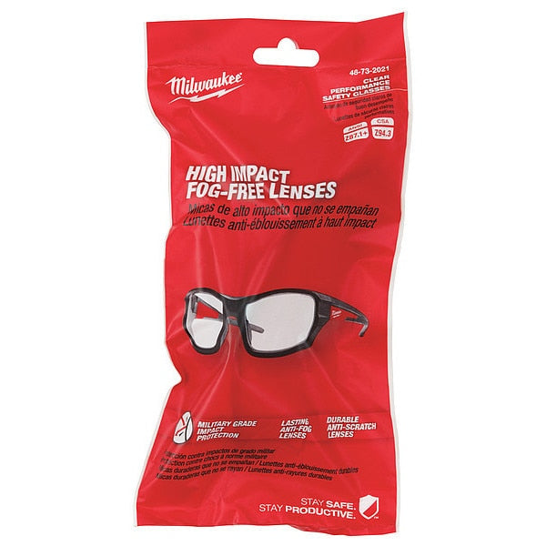 Clear Performance Safety Glasses (Polybag)