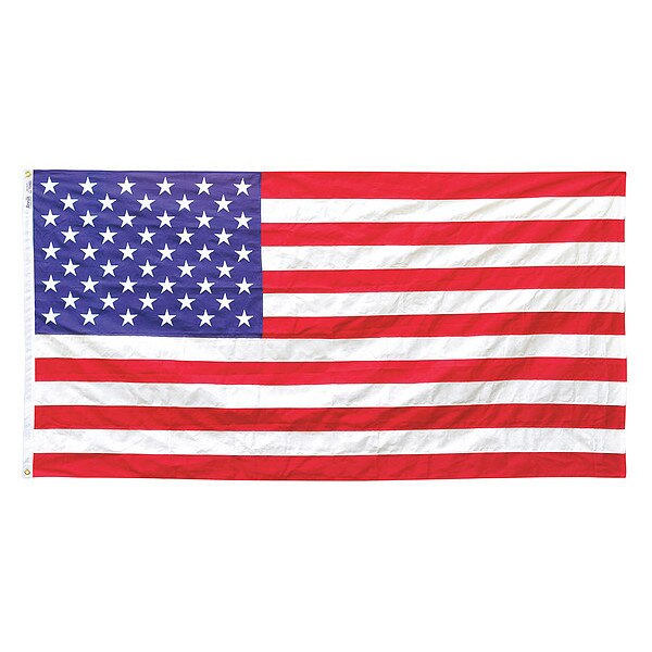 US Casket Flag, 5 ft. H, 9-1/2 ft. W