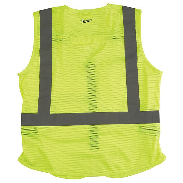 Class 2 High Visibility Yellow Safety Vest - L/XL