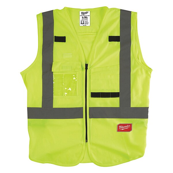 Class 2 High Visibility Yellow Safety Vest - 2XL/3XL (CSA)