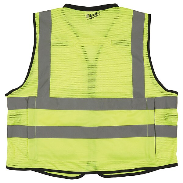 Class 2 High Visibility Yellow Performance Safety Vest - L/XL