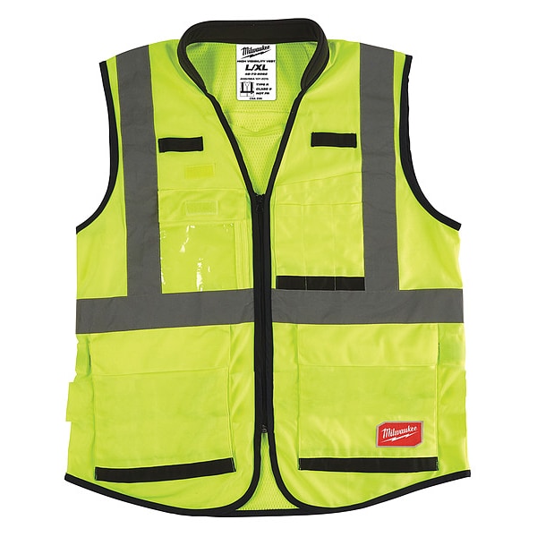 Class 2 High Visibility Yellow Performance Safety Vest - S/M (CSA)