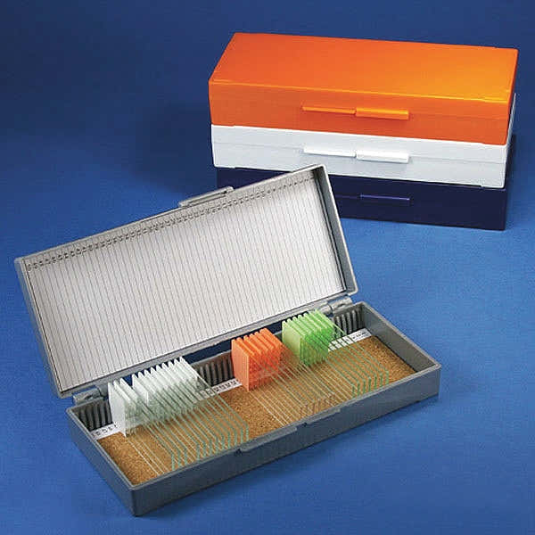Slide Box, 50 Place, Blue
