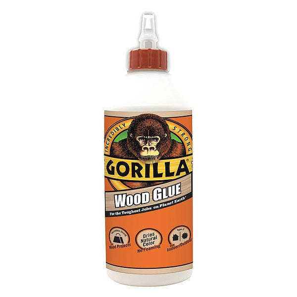 Wood Glue, Wood Glue Series, Tan, 24 hr Full Cure, 36 oz, Bottle