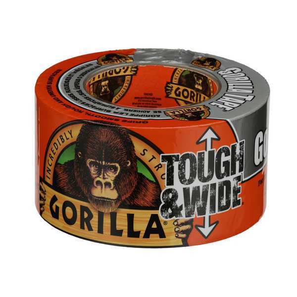 Duct Tape, Gray, 2 7/8 in x 25yd, 16.75 mil