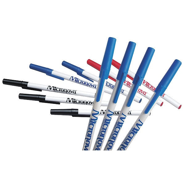 Cleanroom Pen, Irradiated, Blue, PK100