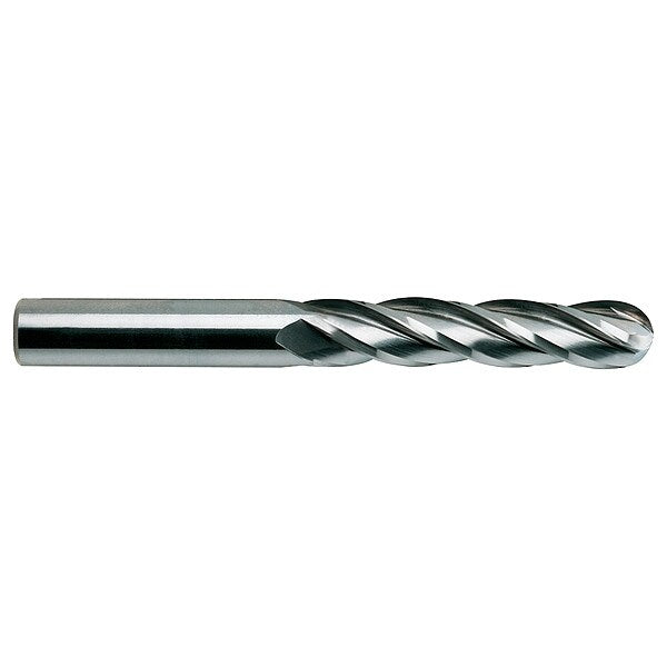 Ball End Mill, Single End, 1/2