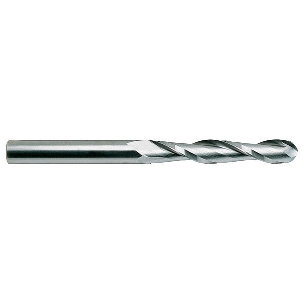 Ball End Mill, Single End, 3/8