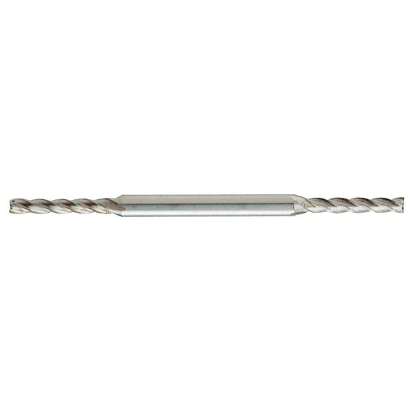 Sq. End Mill, Double End, HSS, 11/64