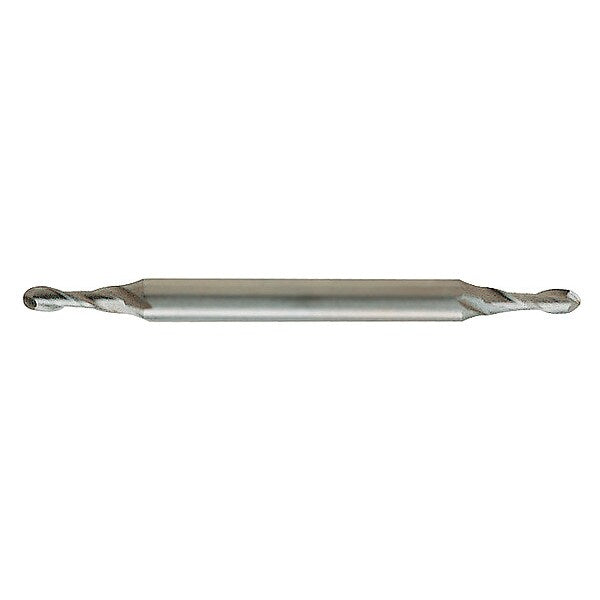 Ball End Mill, Double End, 7/64