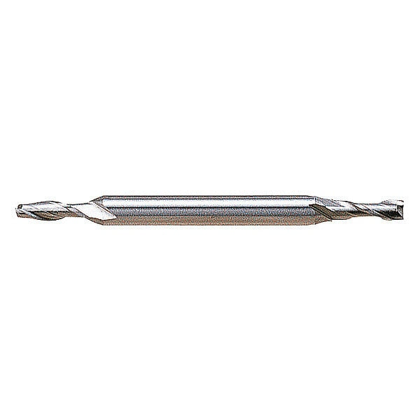 Square End Mill, Double End, 1/8