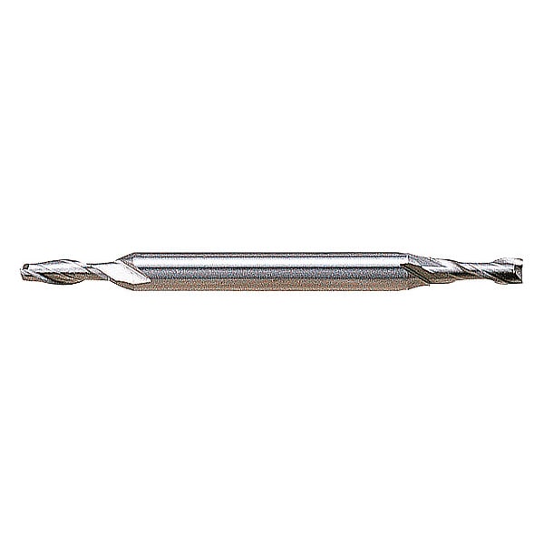 Sq. End Mill, Double End, HSS, 3/16