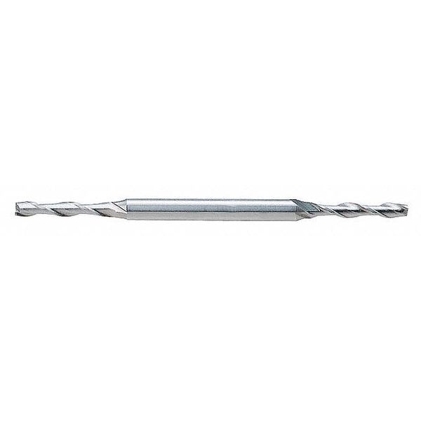 Square End Mill, Double End, 1/8