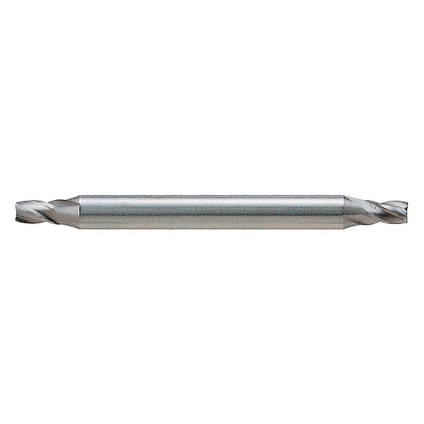 Sq. End Mill, Double End, HSS, 5/64