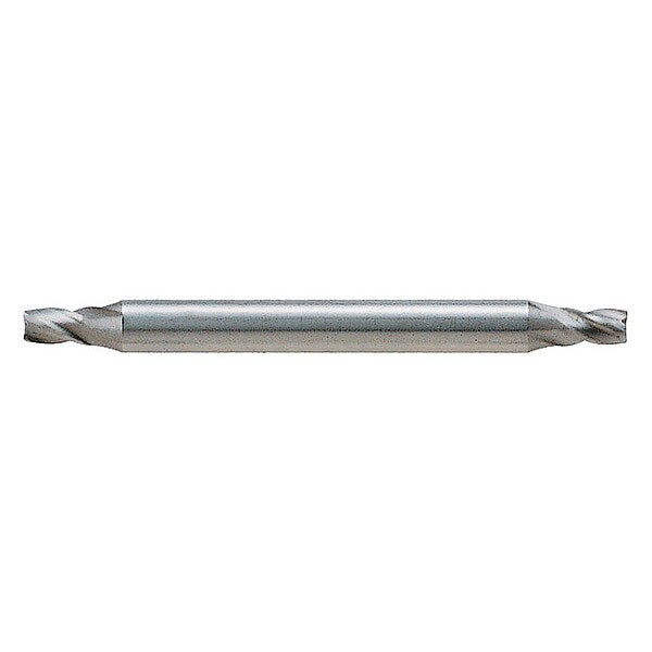 Sq. End Mill, Double End, HSS, 3/32