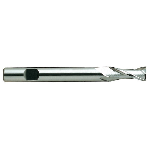 Square End Mill, Single End, 1/2