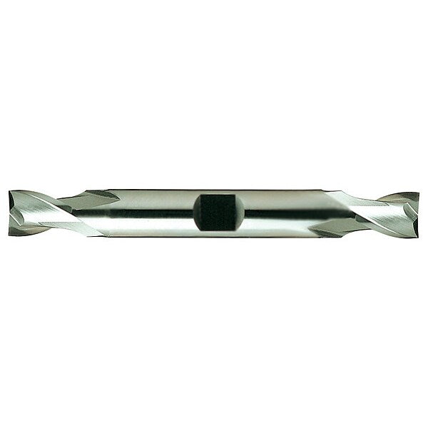 Sq. End Mill, Double End, HSS, 9/64