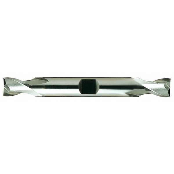 Sq. End Mill, Double End, HSS, 7/8