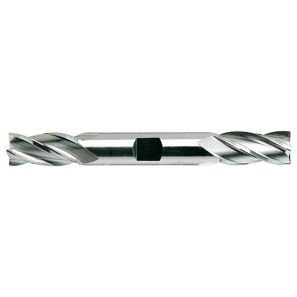 Sq. End Mill, Double End, HSS, 9/64