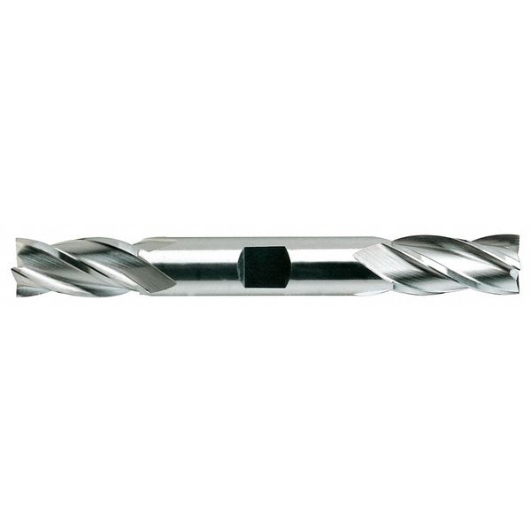 Sq. End Mill, Double End, HSS, 7/16