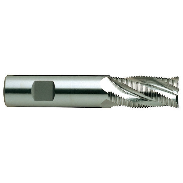 Sq. End Mill, Single End, HSS, 9/16