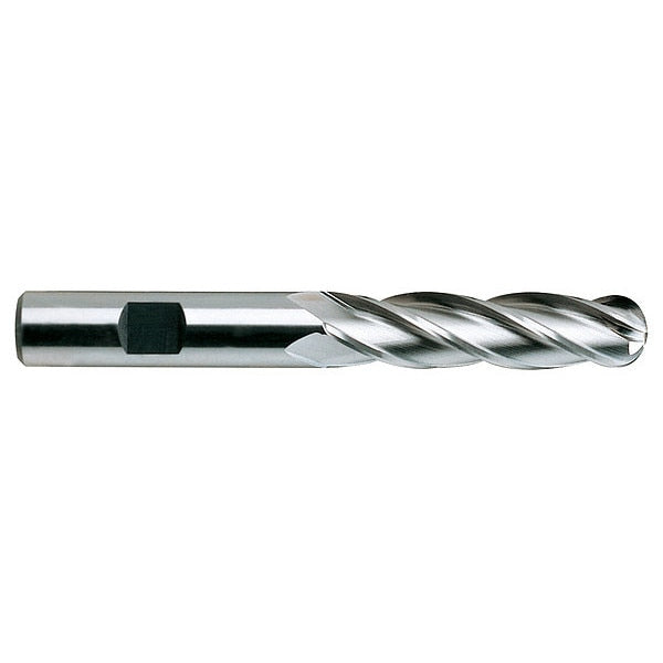 Ball End Mill, Single End, 5/16