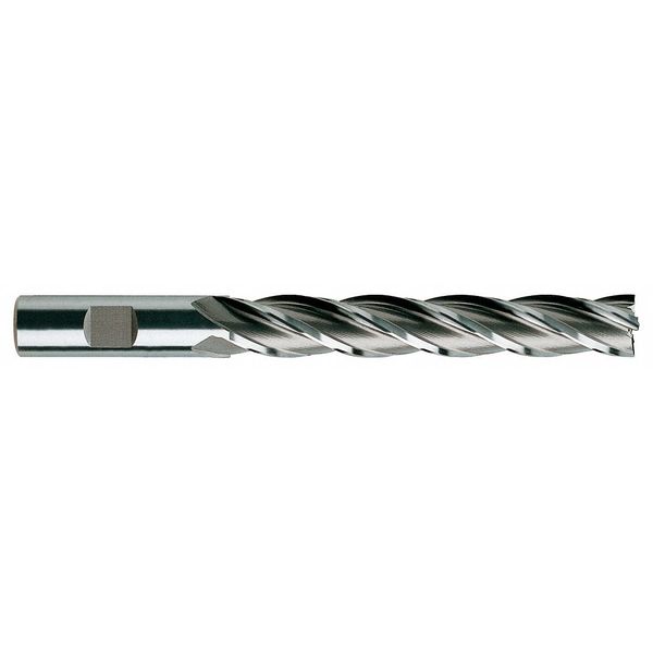 Sq. End Mill, Single End, HSS, 7/8