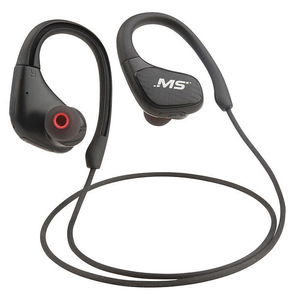 Wireless Earbuds, Bluetooth, Plastic, Black