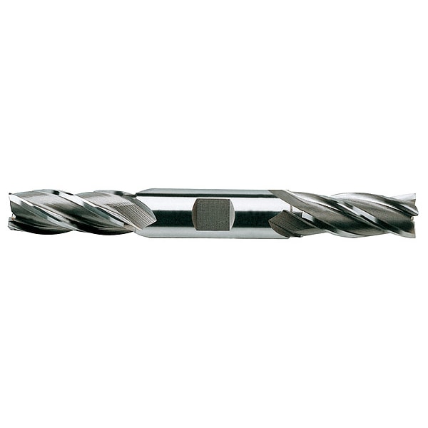 Sq. End Mill, Double End, HSS, 9/32