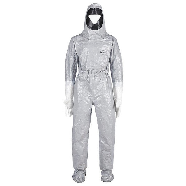 Hooded Coverall, Liquid Tight, 3XL