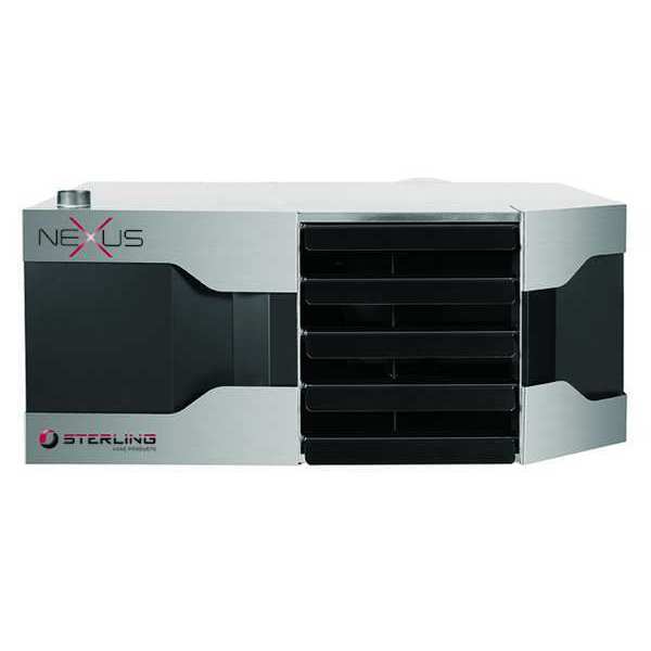 Gas Unit Heater, NG, 100,000, 1,616 cfm, Direct, Propeller, 1/2 in