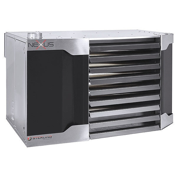 Gas Unit Heater, NG, 200,000, 3,232 cfm, Direct, Propeller, 1/2 in