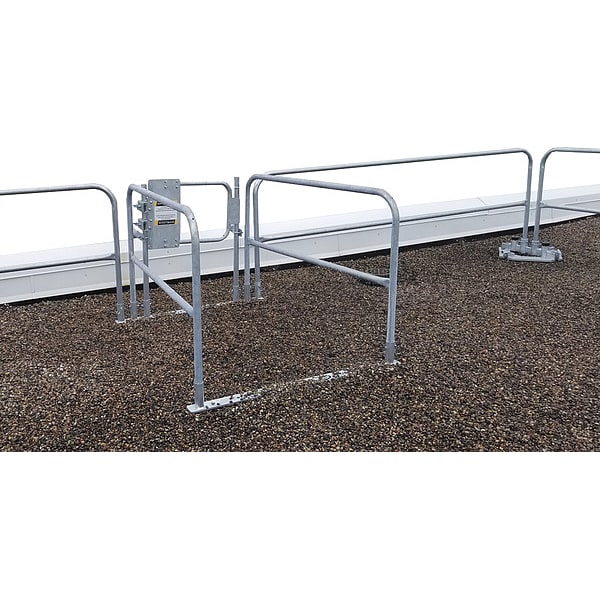 Guardrail, Gray, Overall 3-1/2 ft. H