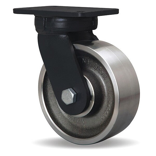 Plate Caster, 2400 lb. Load Rating