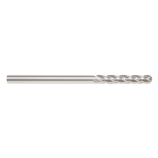 Ball End Mill, Single End, 3/4