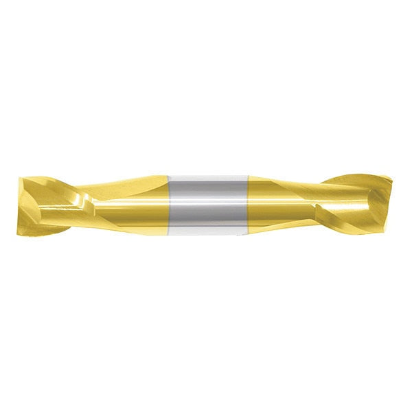 Sq. End Mill, Double End, Carb, 1/4