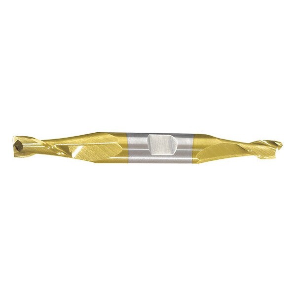 Sq. End Mill, Double End, Carb, 3/8