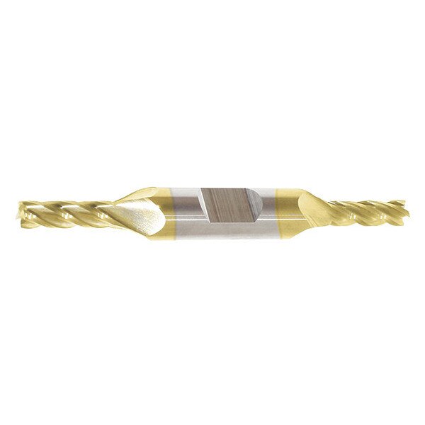 Sq. End Mill, Double End, Carb, 1/8