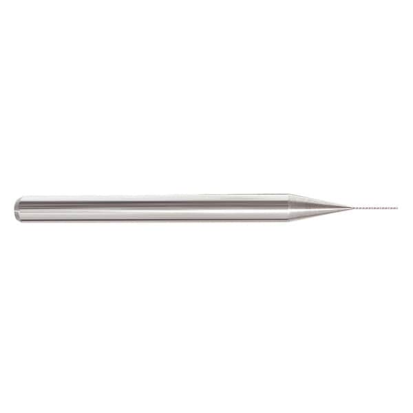 Ball End Mill, Single End, 1/16