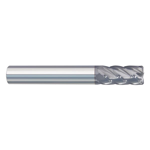 Cor Rad End Mill, 1/4