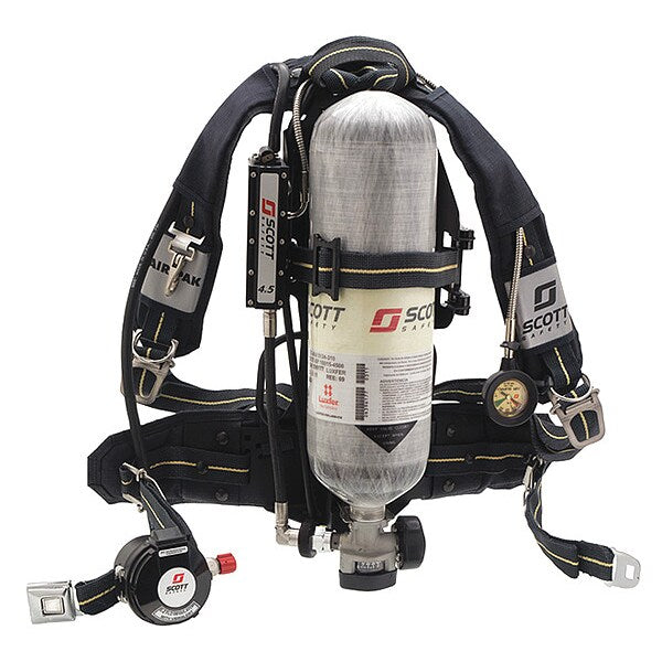 Industrial SCBA, 45 min., 4500 PSI, NIOSH