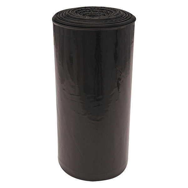 Trash Bag, 44 in L, Blk, PK18