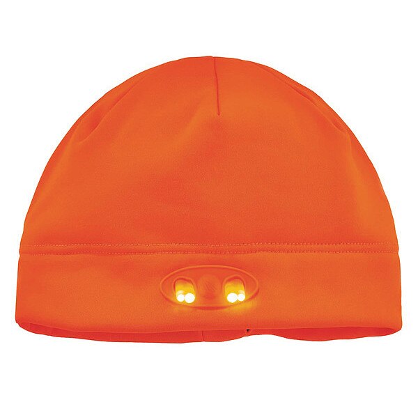 Beanie Cap, Over The Head, Orange