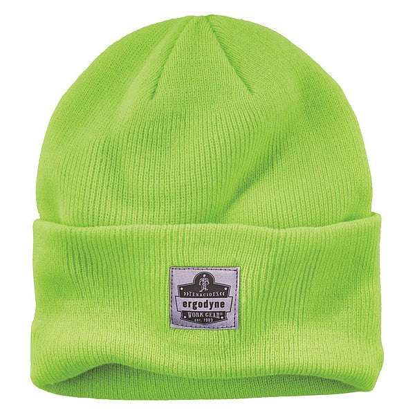 Knit Cap, Over The Head, Universal, Lime