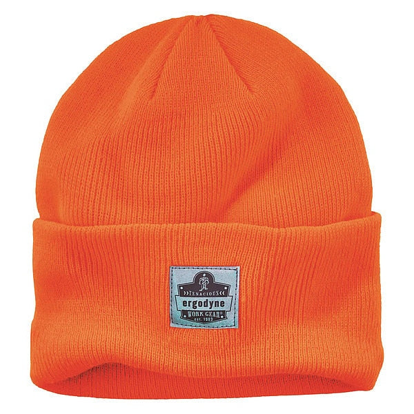Knit Cap, Over The Head, Universal, Orange