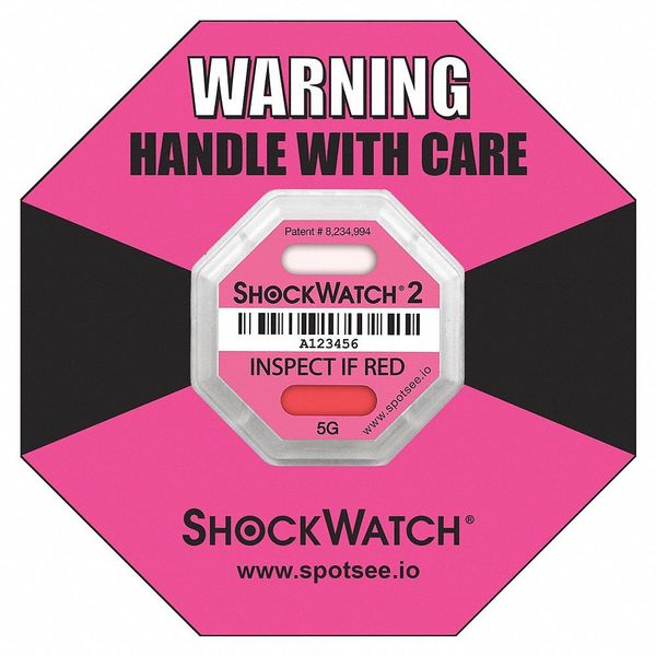 G-Force Indicator Label, 5G, PK50