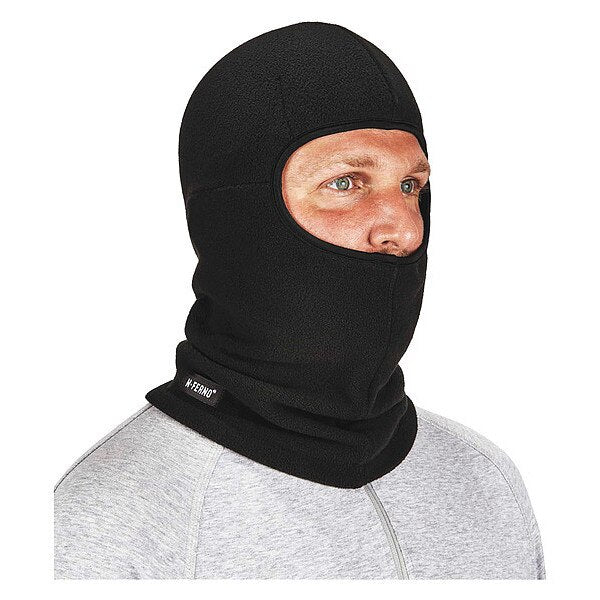 Balaclava with Zipper, Universal, Black