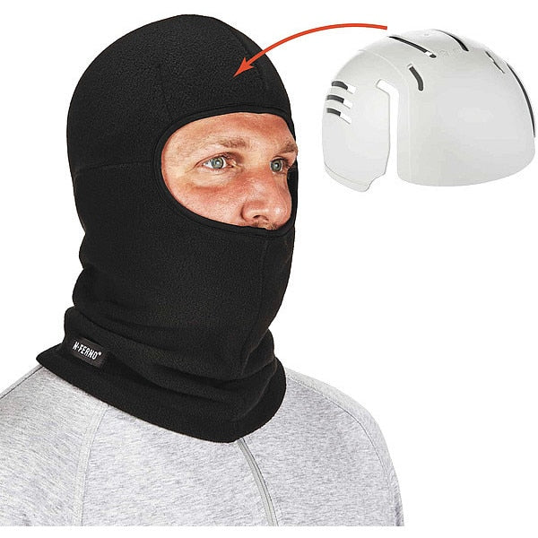 Balaclava with Bump Cap, Universal, Black